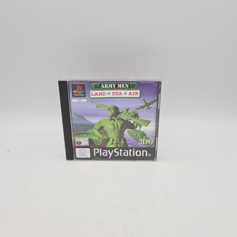 ARMY MEN LAND, SEA, AIR PS1