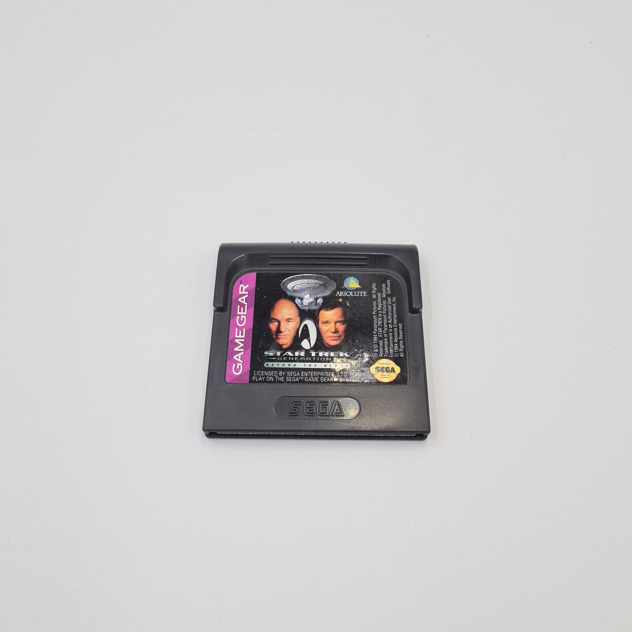 STAR TREK GENERATION BOYOND THE NEXUS SEGA GAME GEAR