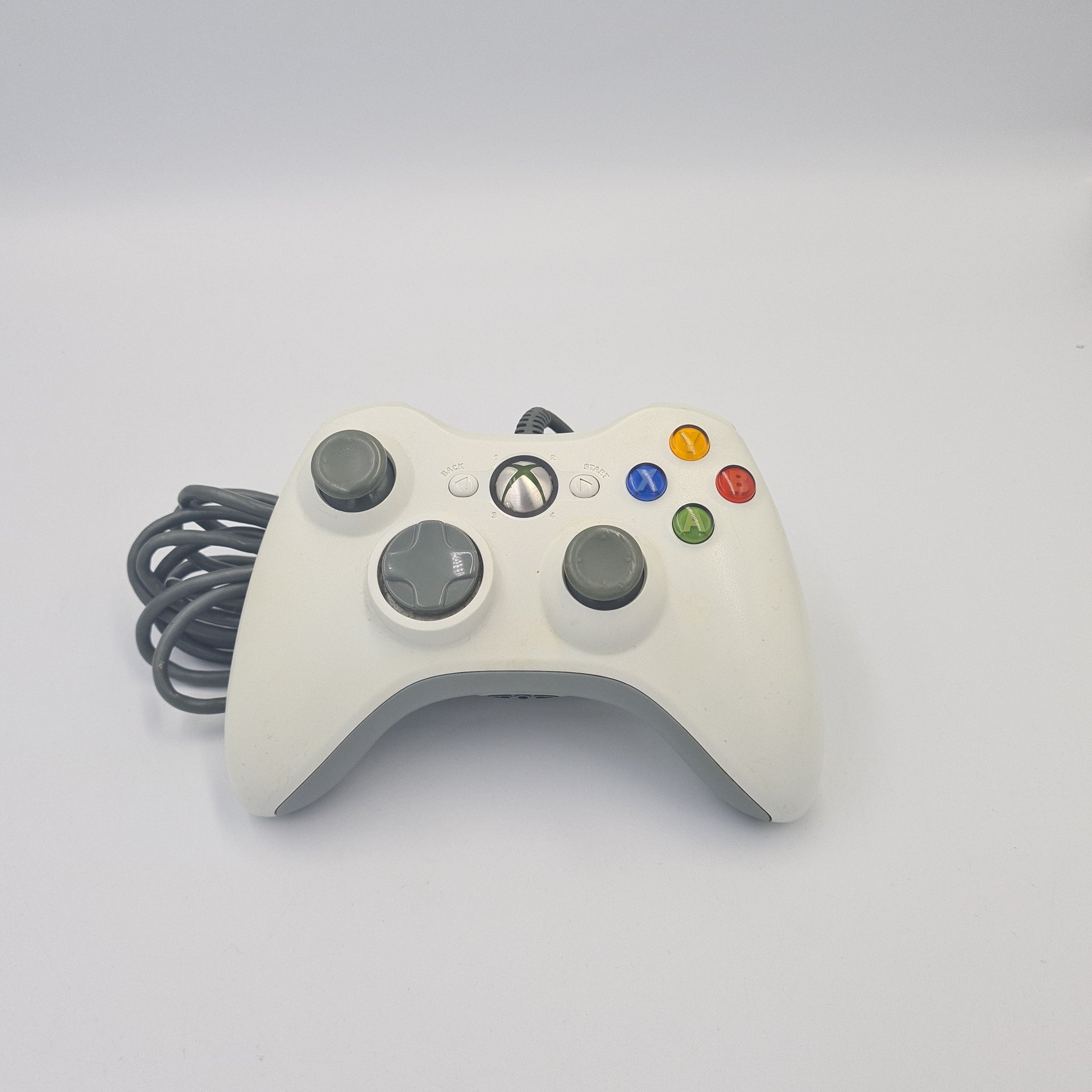 XBOX 360 OFFICAL WIRED CONTROLLER WHITE