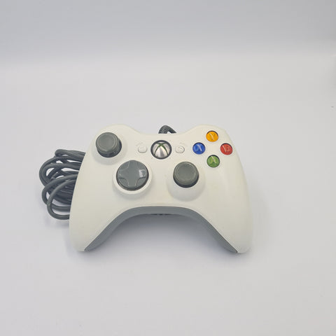 XBOX 360 OFFICAL WIRED CONTROLLER WHITE