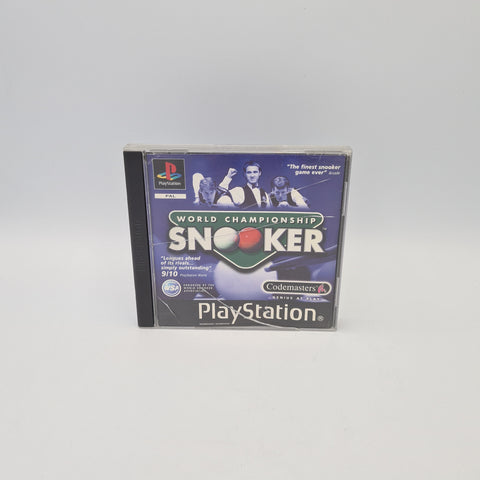 WORLD CHAMPIONSHIP SNOOKER PS1