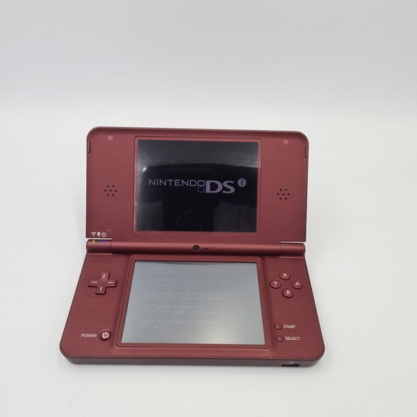 DSI XL CONSOLE WINE RED