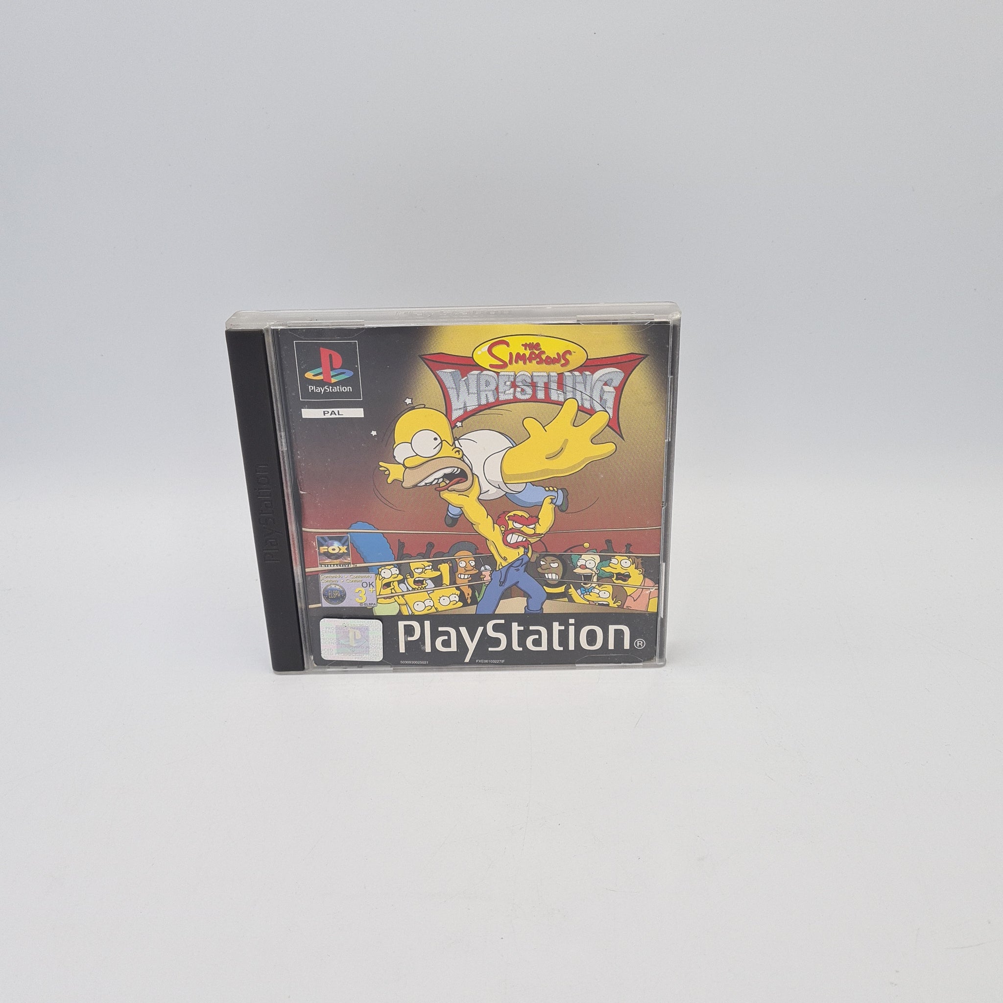 THE SIMPSONS WRESTLING PS1