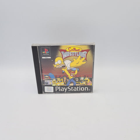 THE SIMPSONS WRESTLING PS1