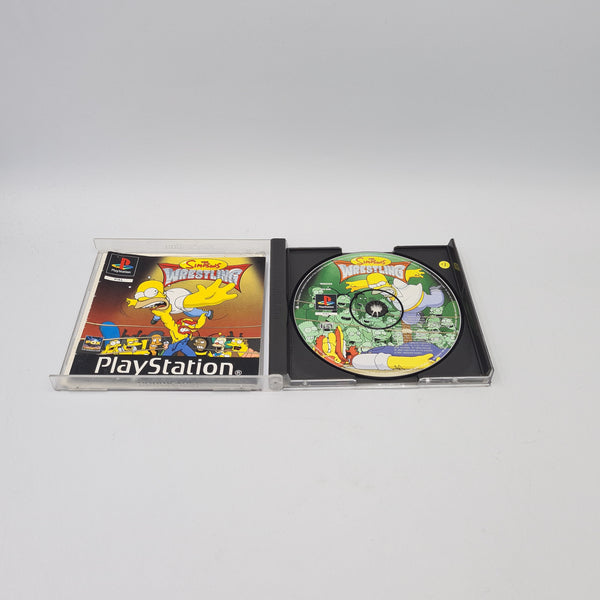 THE SIMPSONS WRESTLING PS1