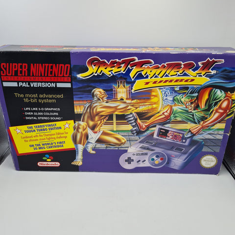 SNES CONSOLE STREET FIGHTER 2 TURBO EDITION
