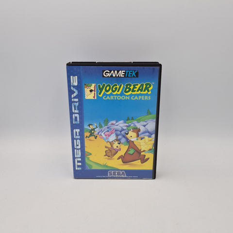 YOGI BEAR CARTOON CAPERS SEGA MEGADRIVE