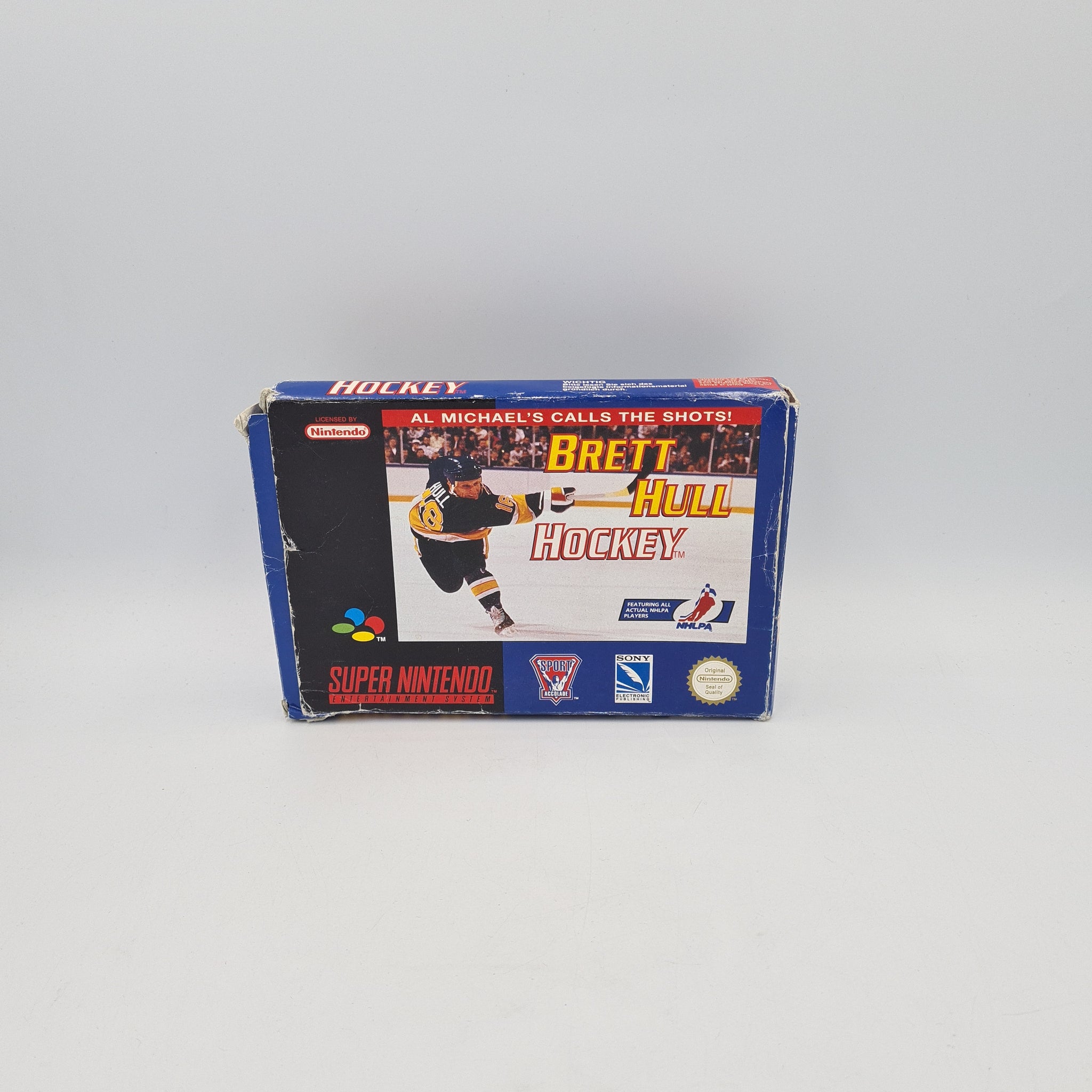 BRETT HULL HOCKEY SNES