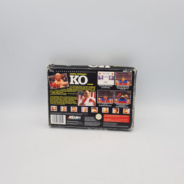 GEORGE FOREMAN'S KO BOXING SNES