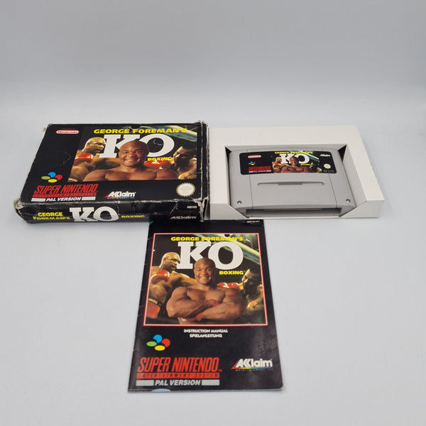 GEORGE FOREMAN'S KO BOXING SNES