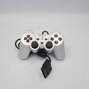 PS2 DUALSHOCK 2 CONTROLLER SLIVER