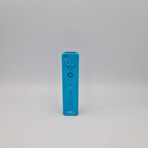 WII OFFICAL REMOTE WITH  MOTION PLUS BLUE