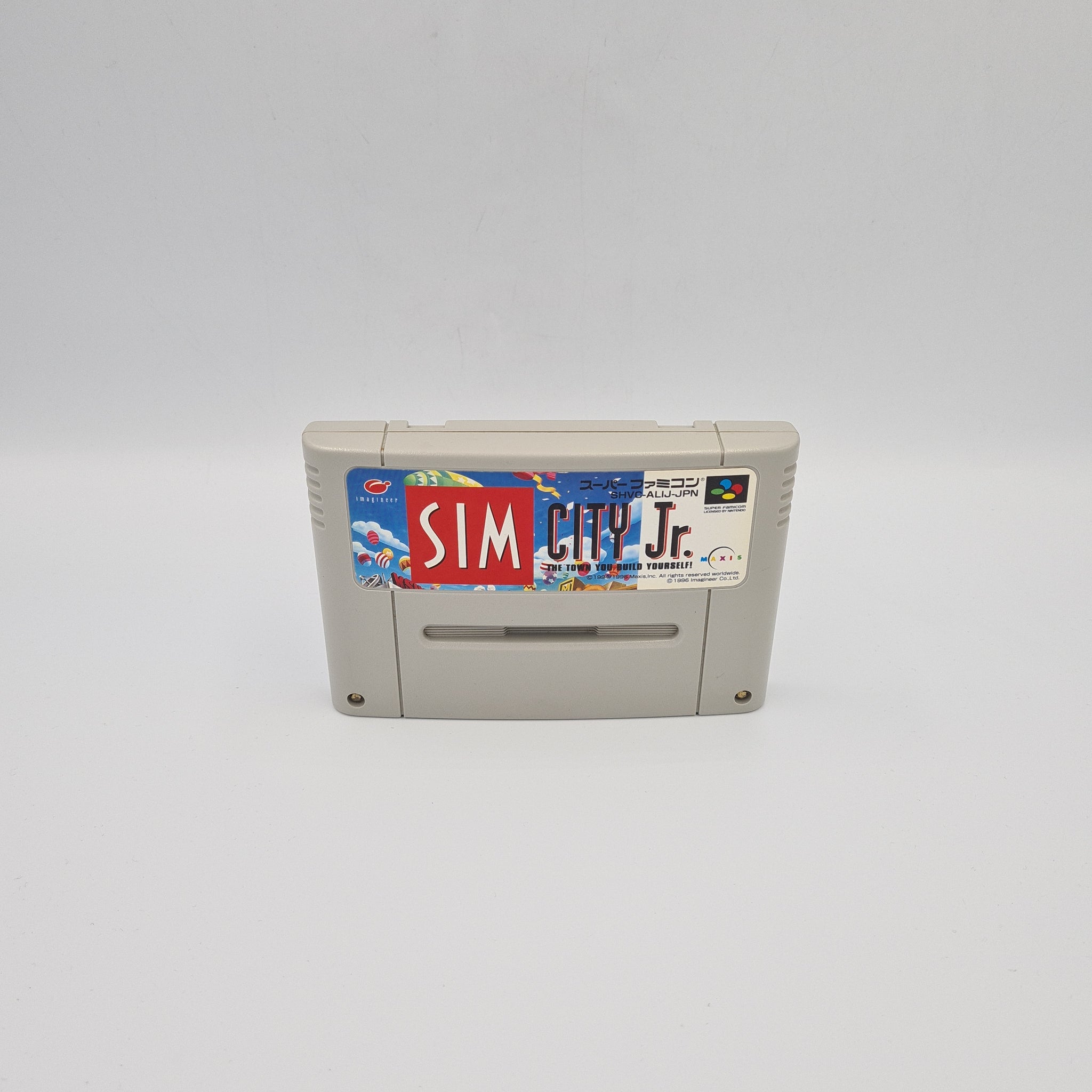 SIM CITY JR SUPER FAMICOM NTSC JAPANESE