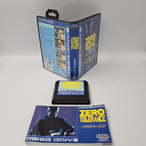 ZERO TOLERANCE SEGA MEGADRIVE