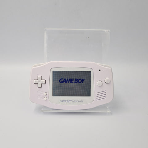 GBA CONSOLE MODDED WITH IPS SCREEN WHITE