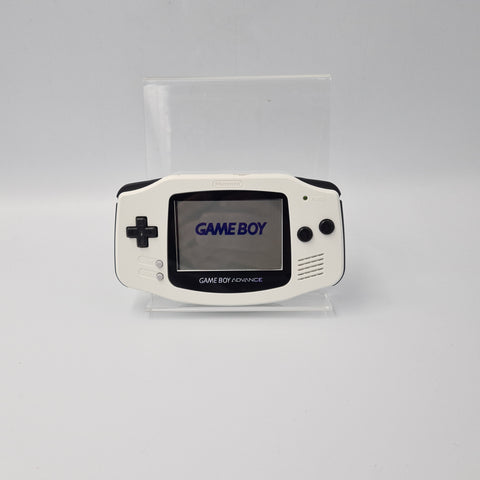 GBA CONSOLE MODDED IPS SCREEN WHILE/BLACK