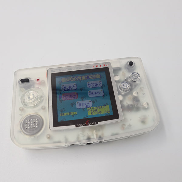 NEOGEO POCKET COLOR CONSOLE MODDED IPS SCREEN CLEAR