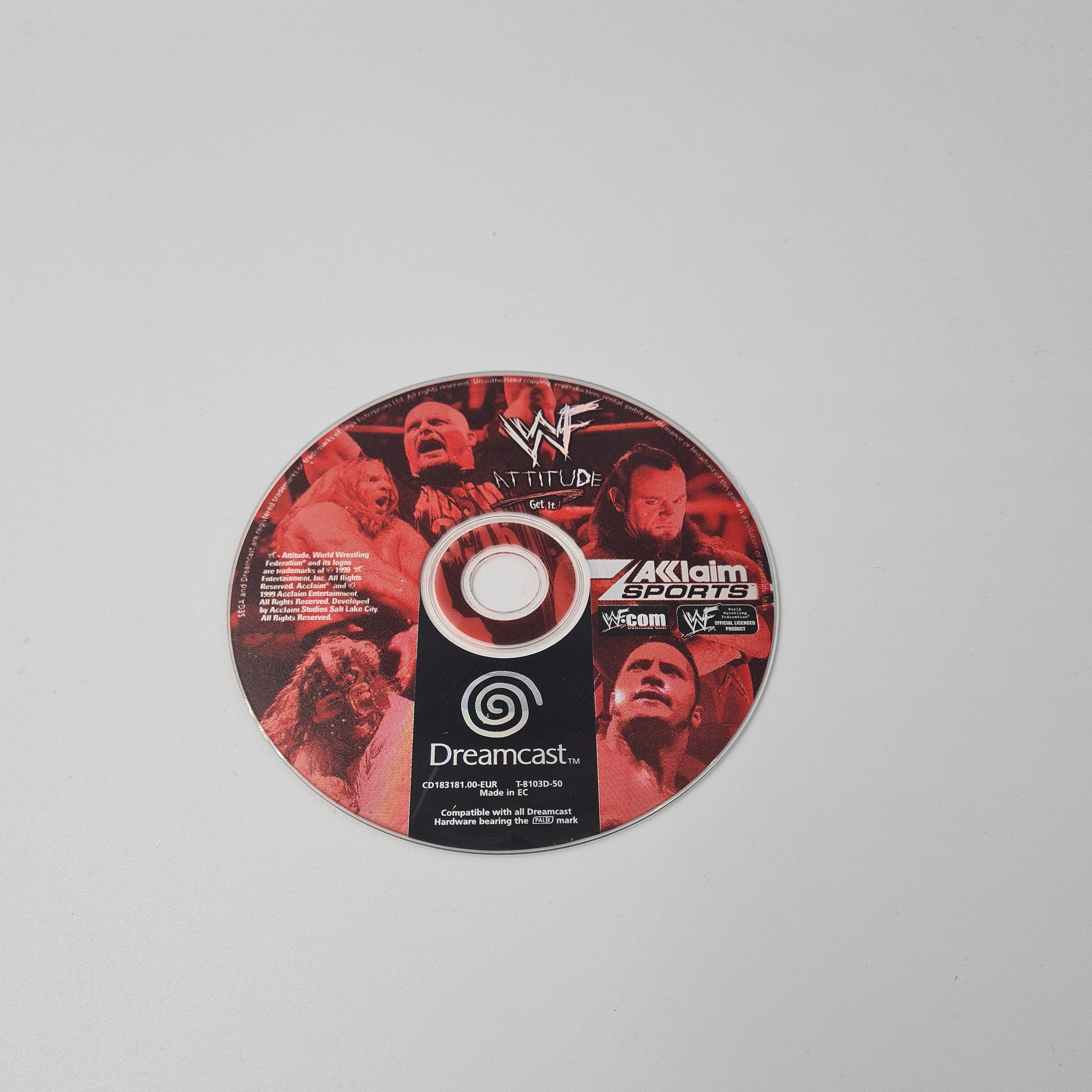 WWF ATTITUDE SEGA DREAMCAST