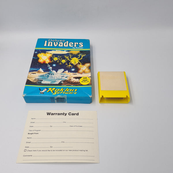 DELUXE INVADERS ATARI 400/800/1200