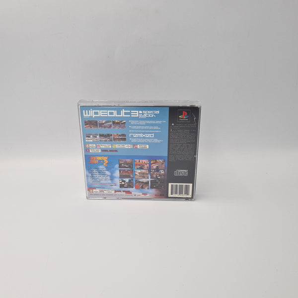 WIPEOUT 3 SPECIAL EDITION & DESTRUCTION DERBY 2 PS1