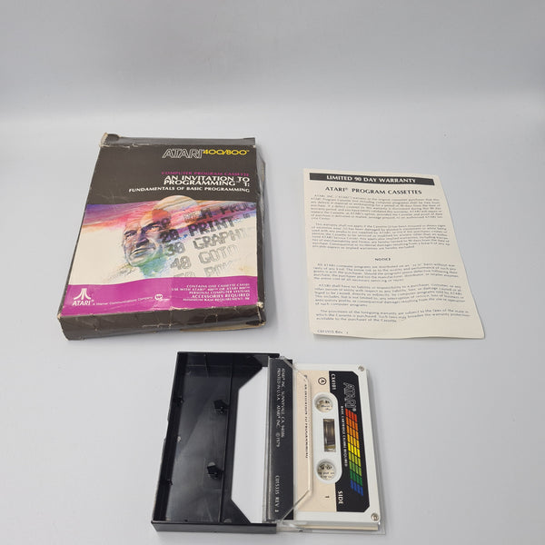 AN INVITATION TO PROGRAMMING 1 ATARI 400/800