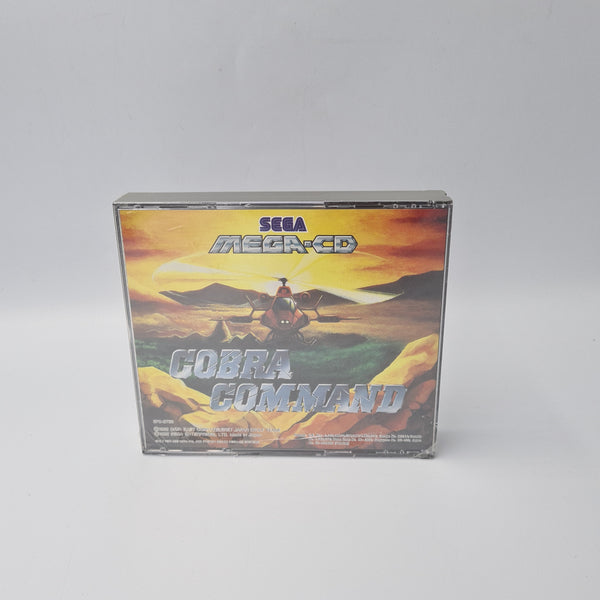 SOL-FEACE & COBRA COMMAND SEGA MEGA CD NEW & SEALED