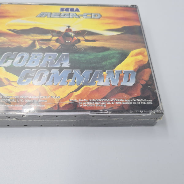 SOL-FEACE & COBRA COMMAND SEGA MEGA CD NEW & SEALED