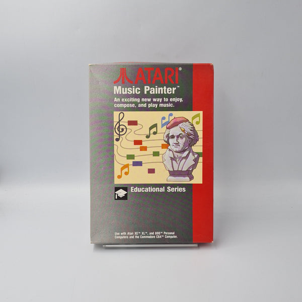 ATARI MUSIC PAINTER ATARI 800 XE/XL COMMODORE 64