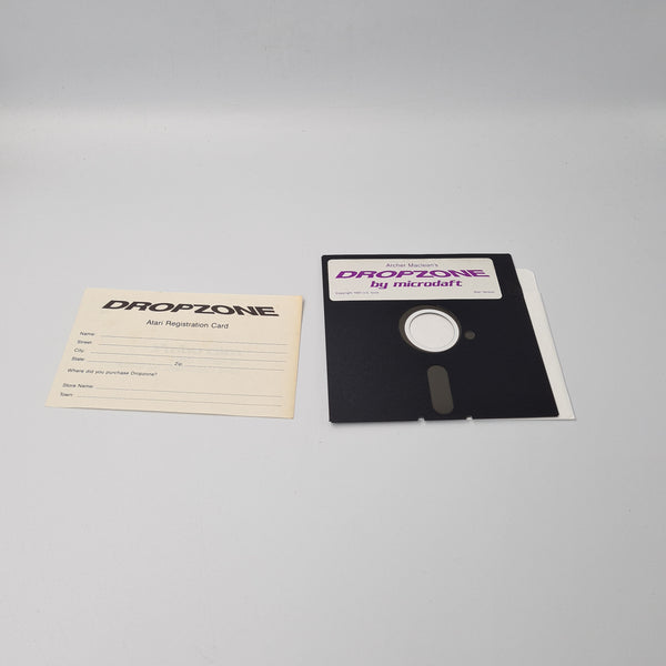 DROPZONE ATARI 48K BIG FLOPPY DISK