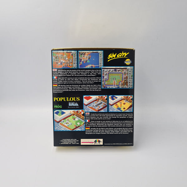 SIM CITY POPULOUS ATARI ST