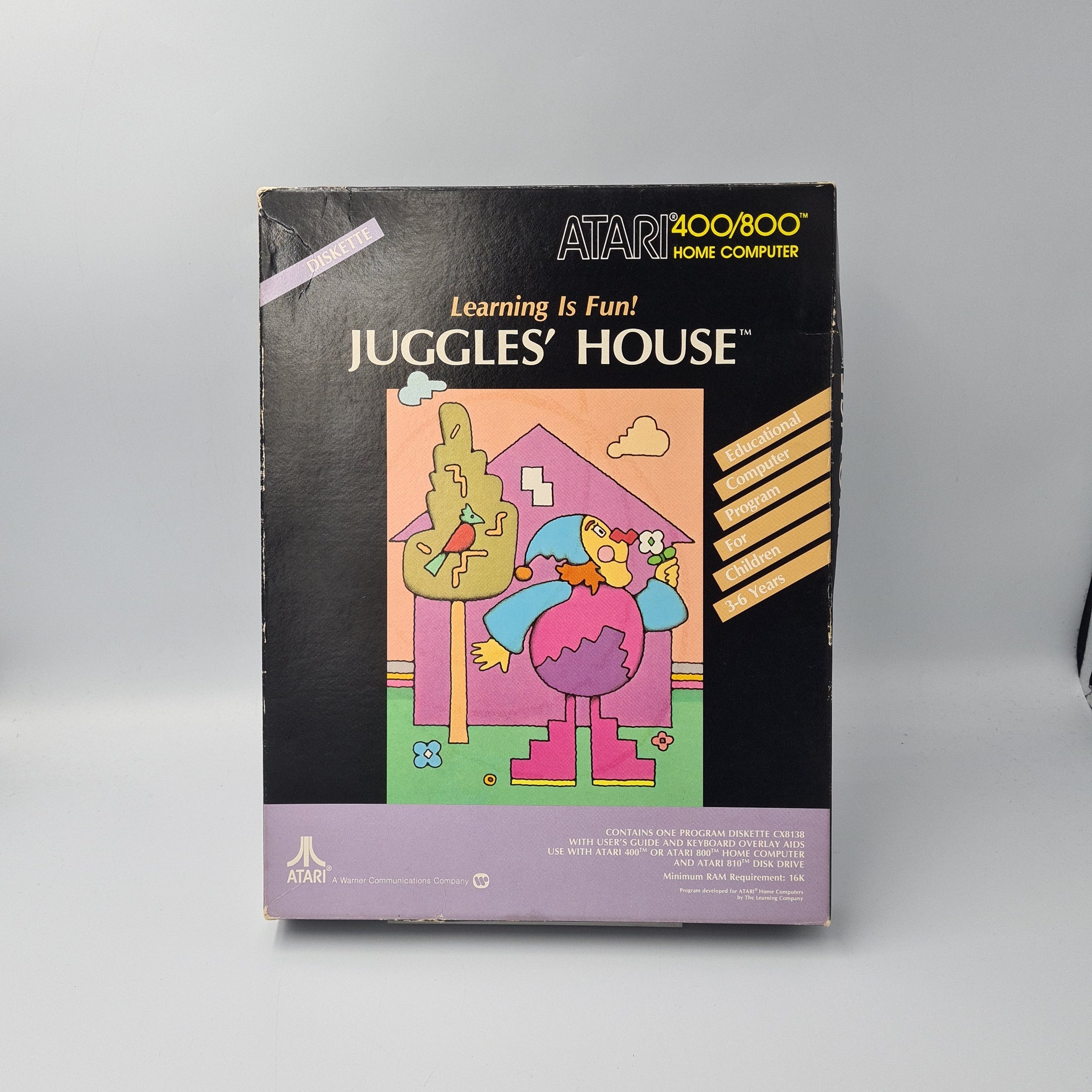 JUGGLES' HOUSE ATARI 400/800