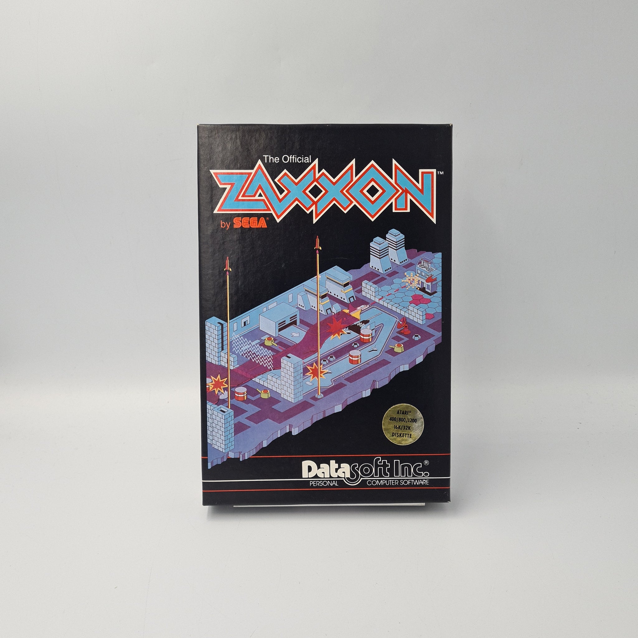 ZAXXON ATARI 400/800/16K/32K DISKETTE