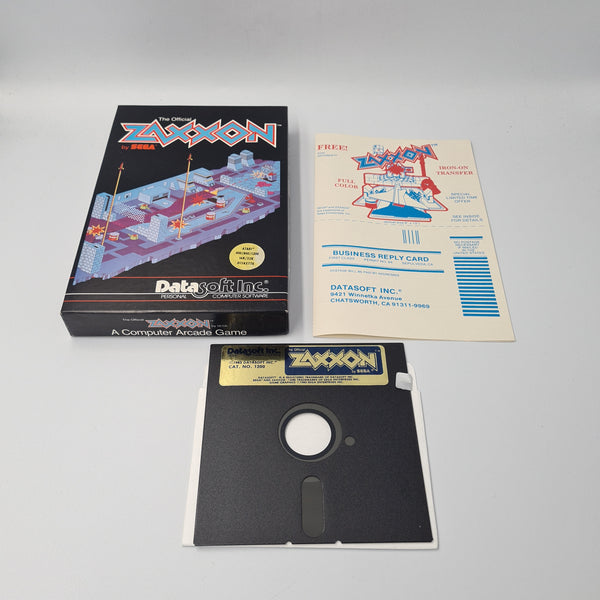 ZAXXON ATARI 400/800/16K/32K DISKETTE