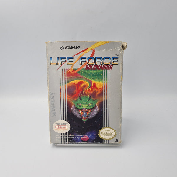 LIFE FORCE SALAMANDER NES