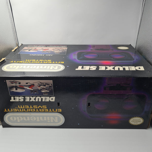 NES DELUXE SET CONSOLE & ROB THE ROBOT