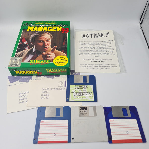 CHAMPIONSHIP MANAGER 93 AMIGA