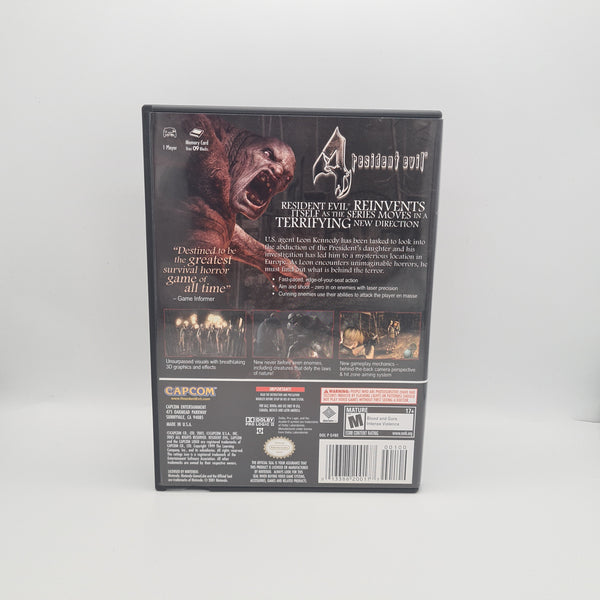 RESIDENT EVIL 4 GAMECUBE NTSC US