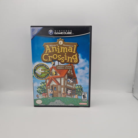 ANIMAL CROSSING + MEMORY CARD GAMECUBE NTSC US