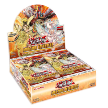 YUGIOH AMAZING DEFENDERS BOOSTER BOX 1ST EDITION