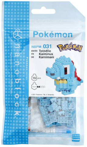 POKEMON NANOBLOCK TOTODILE