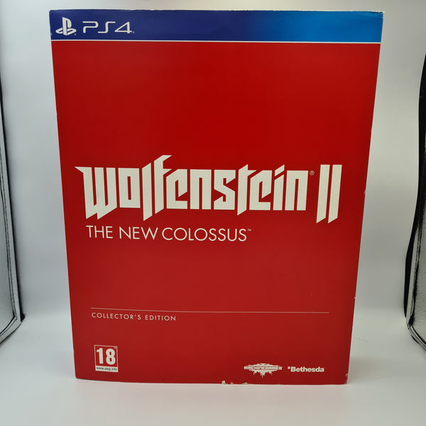 WOLFENSTEIN 2 THE NEW COLOSSUS COLLECTOR'S EDITION PS4