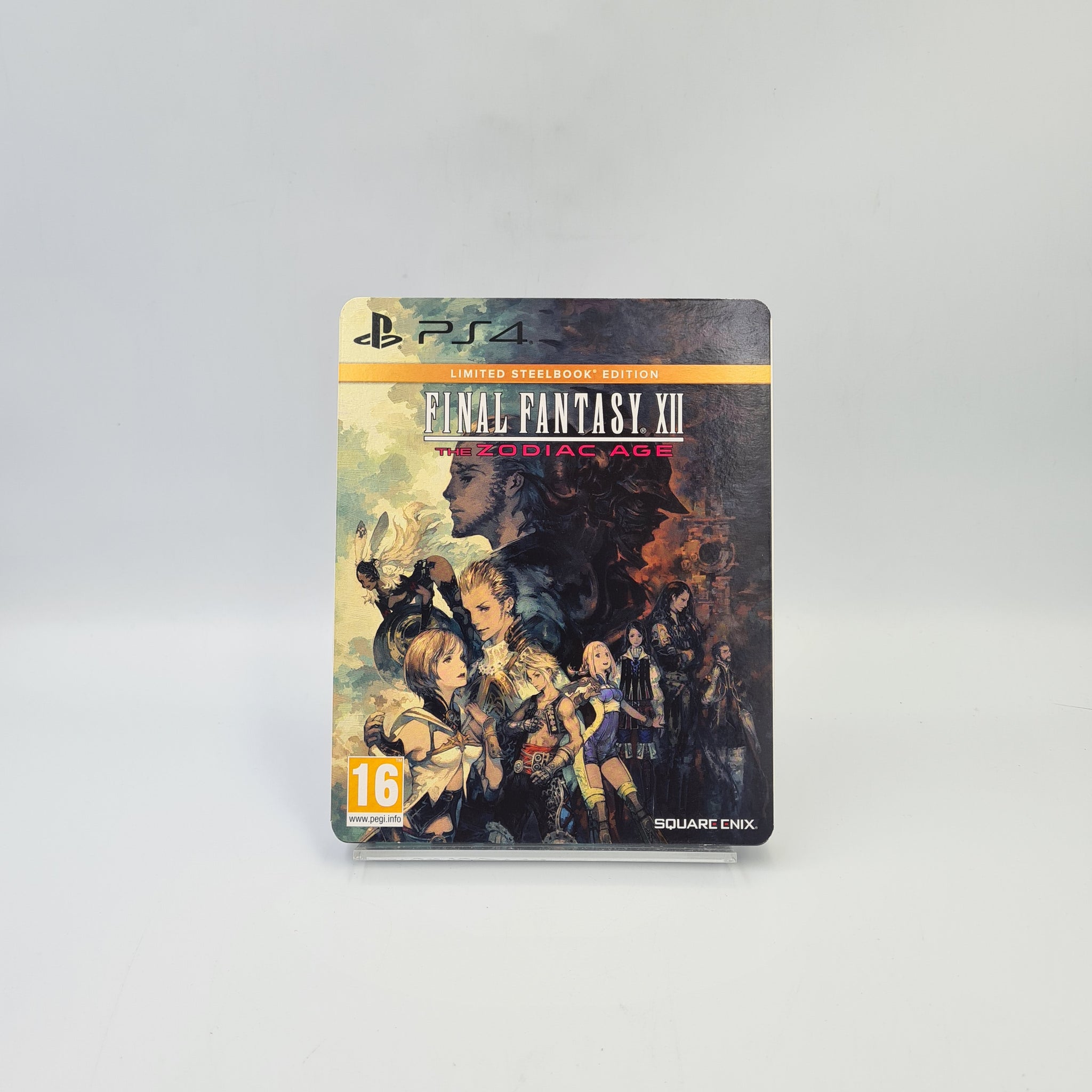 FINAL FANTASY THE ZODIAC AGE PS4 LIMITED STEELBOOK EDITION