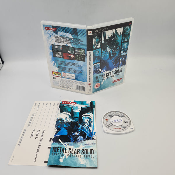 METAL GEAR SOLID DIGITAL GRAPHIC NOVEL PSP