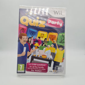 QUIZ PARTY WII NEW & SEALED