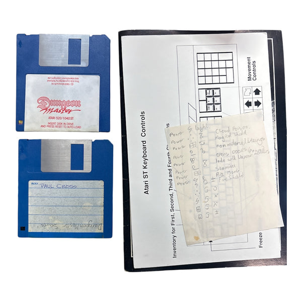 DUNGEON MASTER ATARI ST