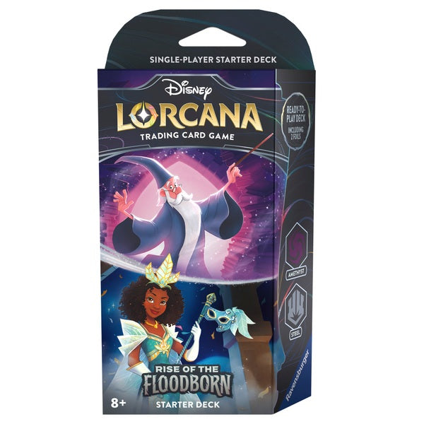 DISNEY LORCANA THE RISE OF FLOODBORN STARTER DECK