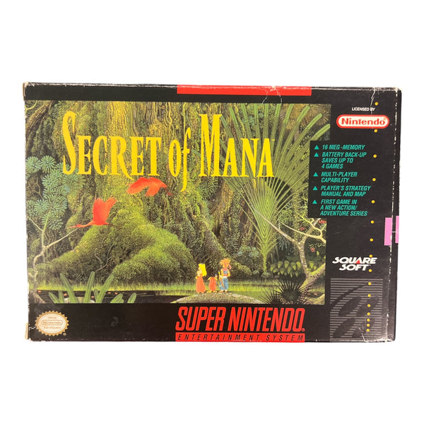 SECRET OF MANA SNES NTSC US