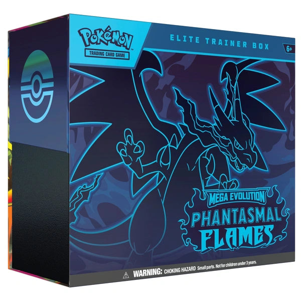 POKEMON MEGA EVOLUTION PHANTASMAL FLAMES ETB ELITE TRAINER BOX