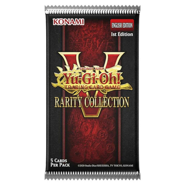 YUGIOH RARITY COLLECTION 1ST EDITION BOOSTER PACK