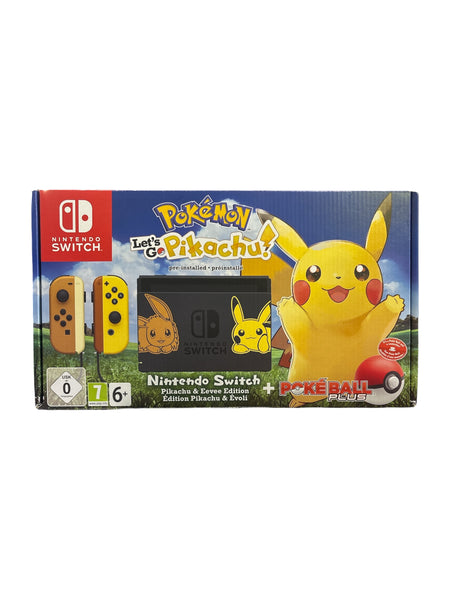 POKEMON LET’S GO PIKACHU NINTENDO SWITCH CONSOLE BOXED